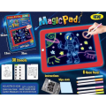 2021 high quality Russian Magic light board magic board LED light kids drawing board with color pen